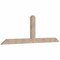 Ekena Millwork Portland Smooth Timber Gable Bracket, Douglas Fir, 96"W x 32"H x 3 1/2"D x 5 1/2"F, 8/12 Pitch GBW096X32X0406POR00SDF - alternate 3